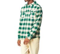 Picture Organic Clothing - Long-sleeved shirt - Hillsboro Shirt Bayberry Wood Ash for Men - Size S - Green Green