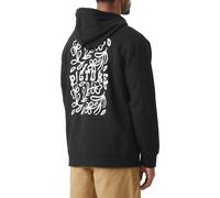 Picture Organic Clothing - Organic cotton hoodie - Elaho Hoodie Black for Men - Size L Black
