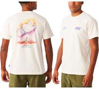 Picture Organic Clothing - Organic cotton T-shirt - D&S Nepal Tee Natural White for Men - Size S White
