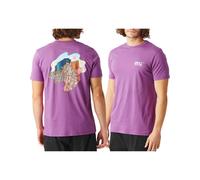 Picture Organic Clothing - Organic cotton T-shirt - Romain Figaro Tee Bright Magenta for Men - Size L - Purple Purple