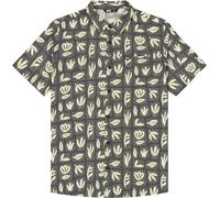 Picture Organic Clothing - Recycled polyester shirt - Klivox Printed Shirts Cedar Leaf Print for Men in Recycled Polyester - Size M - Khaki Khaki M