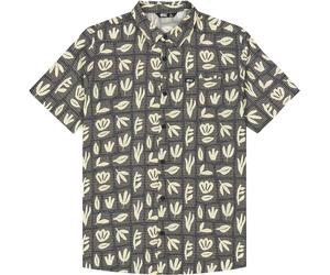 Picture Organic Clothing - Recycled polyester shirt - Klivox Printed Shirts Cedar Leaf Print for Men in Recycled Polyester - Size L - Khaki Khaki L