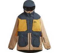 Picture Organic Clothing - Ski jacket - Men - Naikoon Jkt Dark Blue for Men - Size XS - Beige Beige