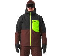 Picture Organic Clothing - Ski jacket - Men - Nitric Jkt Chicory Coff Lime for Men - Size XXL - Brown Brown
