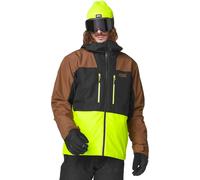 Picture Organic Clothing - Ski jacket - Men - Picture Object Jkt Cocoa Brown Black for Men - Size M Brown