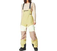 Picture - Women's Elwy Bib Pants - Ski trousers size S, sand