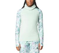 Picture Organic Clothing - Stand-up collar fleece - Pagaya High Fleece Blurry Water Silt for Women in Recycled Polyester - Size XS - Green Green