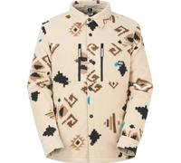 Picture Organic Clothing - Surchemise doublée sherpa - Bemidji Jkt Emeral Print for Men - Size L - Beige Beige L