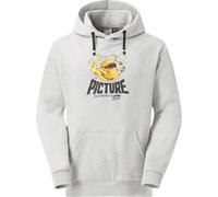 Picture Organic Clothing - Sweat à capuche - Cheasy Hoodie Grey Melange for Men in Cotton - Size L Grey L