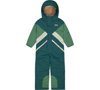 Picture Organic Clothing - Waterproof and breathable One-piece suits - Snowy Suit Deep Water - Kid Size 44 inch - Green Green 44 inch