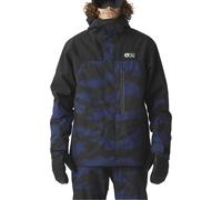 Picture Organic Clothing - Waterproof and breathable Ski jacket - Jomoh Jkt Retro Fusion Print for Men - Size S - Black Black S
