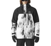 Picture Organic Clothing - Waterproof and breathable Ski jacket - Jomoh Jkt Snowy Pine Print for Men - Size L - White White L