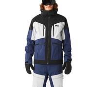 Picture Organic Clothing - Waterproof and breathable Ski jacket - Naikoon Jkt Vapor Grey for Men - Size M - Blue Blue M