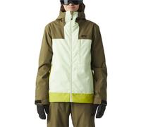 Picture Organic Clothing - Waterproof and breathable Ski jacket - Seakrest Jkt Tobacco Tender Gre for Women - Size S - Green Green S