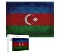 Picture Puzzle - Azerbaijan, Decorative Wooden Puzzle, 500 PCS, Winter Activity Gift - to Assemble, Frame And Display