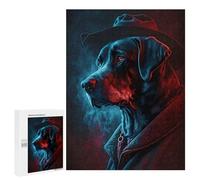 Picture Puzzle - Canine Crime Solver, Displayable Picture Puzzle, 500 PCS, New Year Party Activity - for Detail-Focused Puzzlers