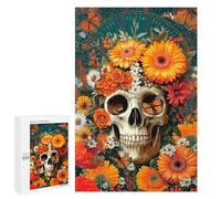 Picture Puzzle - Day of The Dead Artwork-1, Jigsaw Puzzle for Adults, 1000 PCS, Birthday Gift - for A Rewarding Weekend Challenge