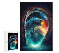 Picture Puzzle - Gateway to The Cosmic Behemoth, Wooden Brain Teaser for Adults, 1000 PCS, New Year Decoration, for Mindful Indoor Entertainment