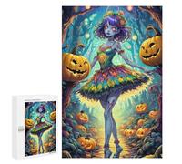 Picture Puzzle - Halloween Enchanted Forest, Adult Tabletop Puzzle, 1000 PCS, Winter Activity Gift; for Shared Table Time