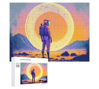 Picture Puzzle - Kepler 22D, Wooden Jigsaw Puzzle for Adults, 500 PCS, Thoughtful Present - for Quiet Evenings And Focused Play