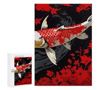 Picture Puzzle - Koi Wishpers, Jigsaw Puzzle for Adults, 300 PCS, New Year Gift, with A Decorative Finished Picture