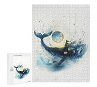 Picture Puzzle - Moon Lullaby, Decorative Wooden Puzzle, 500 PCS, New Year Party Activity; for Shared Table Time