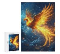 Picture Puzzle - Phoenix in Flight, Jigsaw Puzzle for Adults, 300 PCS, New Year Gift, with A Decorative Finished Picture