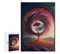 Picture Puzzle - Portal to Another World -1, Displayable Picture Puzzle, 300 PCS, New Year Gift; for Shared Table Time