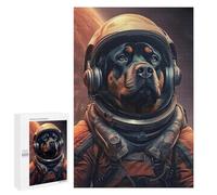 Picture Puzzle - Rottweiler Mars, Decorative Jigsaw for Grown-Ups, 1000 PCS, New Year Gift - for A Rewarding Weekend Challenge