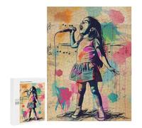 Picture Puzzle - Sirens Kids Song, Displayable Picture Puzzle, 500 PCS, New Year Gift; for Shared Table Time