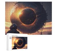Picture Puzzle - Space Explorer The Final Frontier, Wooden Picture Puzzle for Grown-Ups, 300 PCS, Holiday-Season Gift - for Quiet Evenings And Focused Play