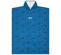 Picture - Tasman Poncho - Surf poncho size One Size, blue