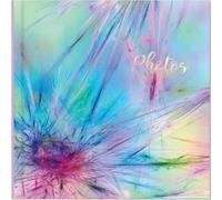 Picture This Abstract Pastel Colour Design Photo Album Holds 200 Slip In 6'' x 4'' Photographs, Multicolor (7594)