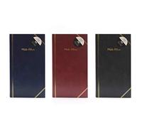 Picture This Photo Album - 300 Slip in Pockets Red, Black, Blue - 4" x 6"