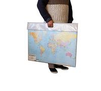picturehangingdirect.co.uk A1 A2 A3 A4 Clear Art Work Carry CASE Portfolio Art File Folder School Holdall Print Sleeve Storage (A1)