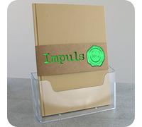 picturehangingdirect.co.uk A4 A5 DL Freestanding table Counter Leaflet Menu Brochure Holder Stand Display Business Card (DIN LONG PORTRAIT SIZE106x185X27MM)