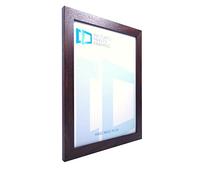 Pictures Prints Framing Walnut 28mm Wood Grain Effect Photo Picture Frame Fits 47 x 35 cm