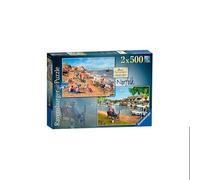 Ravensburger Picturesque Landscapes No.2 Norfolk - Cromer & Horning, 2x 500pc Jigsaw Puzzle