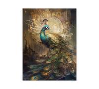 Picturesque Peacock，Jigsaw Puzzles 1000 Pieces for Adults, Classic Puzzle Kids Puzzle Challenging And Difficult Puzzles for Adults And Teens（75x50cm）-AA89