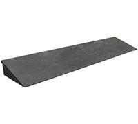 Picturesque Rubber Threshold Ramp, 500mm * 140mm * 50mm, Black