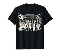 PICU Nurse Evolution Pediatric Critical Care Graphic T-Shirt