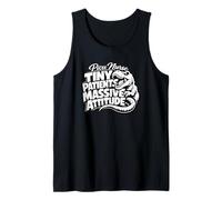 PICU Nurse Funny Tiny Patients Massive Attitude Tank Top