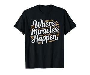 PICU Nurse Where Miracles Happen Pediatric Intensive Care T-Shirt