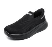 PiDaGlobal Men's Slip On Trainers Breathable Lightweight | Mesh slip-on sneakers for all-day comfort. Great for walking, work, light fitness and everyday casual wear.