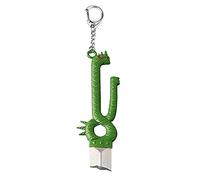 PIDAK Keychain Keychain With Broken Sword and Dragon Handle, green, One Size