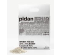 pidan Cassava & Tofu Clumping Cat Litter with Bentonite， 20%:60%:20% Mix， 4 Packs