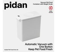 pidan Pet Food Storage Container， Vacuum & Weighing Design