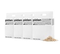 pidan Tofu Cat Litter, 4 x 2.4 kg, 100% Natural Ingredients, Flushable