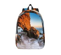 Pidgazdfgv Beach Malibu Backpack School Bag Travel Daypack Students Boy Girls Laptop Back To School Season Teacher