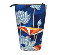 Pidgazdfgv Botanical Floral Pencil Case Portable Pencil Bag School Office Kid Students Adult Girl Boys Present Make Up